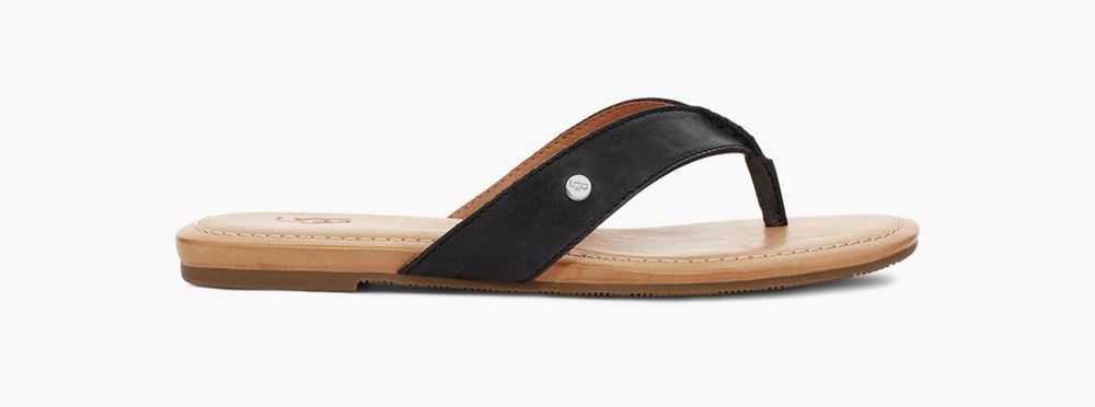 Ugg Tuolumne - Womens Sandals - Black - NZ (9582SYKGZ)